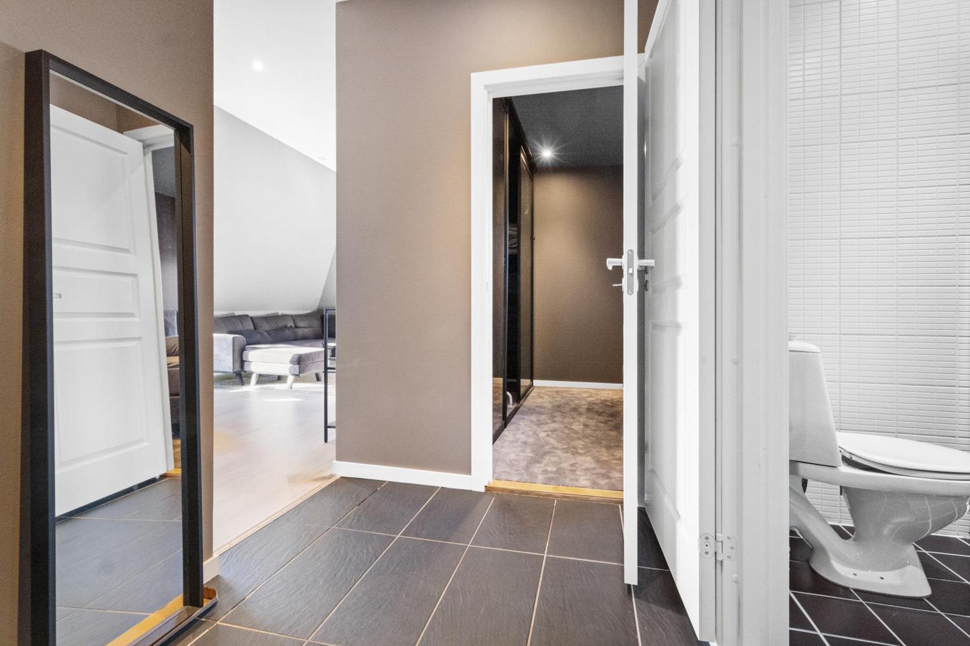 Penthouse Apartment In برغن المظهر الخارجي الصورة